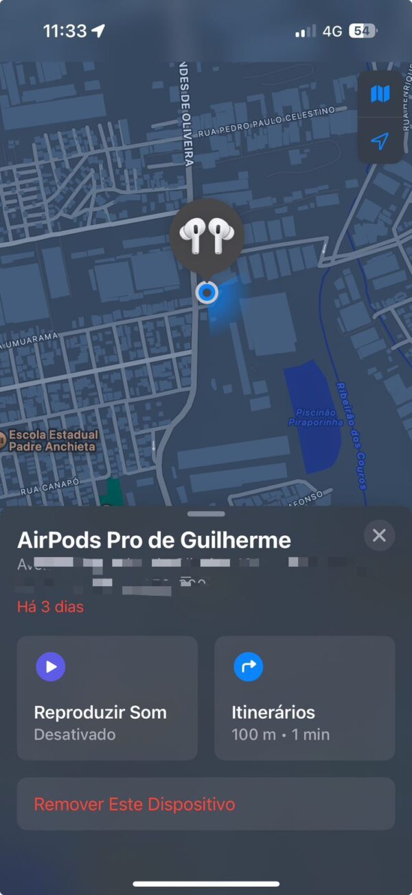 Fone de Ouvido compatível Iphone AirPods Pro 3ª Geração Premium