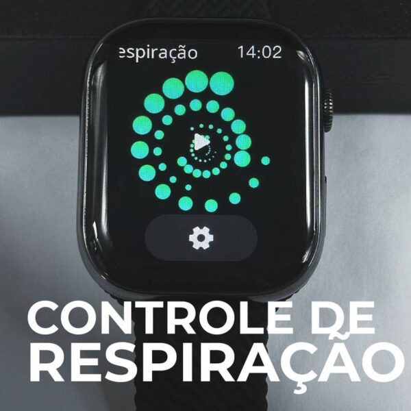 WS-S9 Max Tela Amoled 47mm com 2 Pulseiras