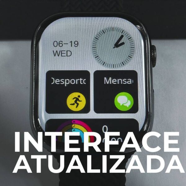 WS-S9 Max Tela Amoled 47mm com 2 Pulseiras