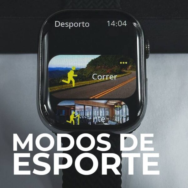 WS-S9 Max Tela Amoled 47mm com 2 Pulseiras