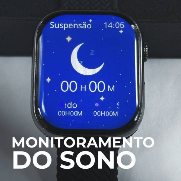 WS-S9 Max Tela Amoled 47mm com 2 Pulseiras