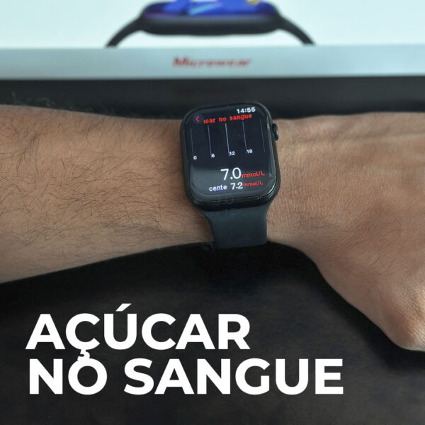 Smartwatch S10 Microwear chat GPT em Português Com Brinde