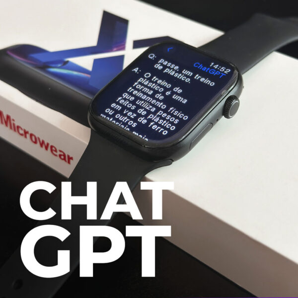 Smartwatch S10 Microwear chat GPT em Português Com Brinde