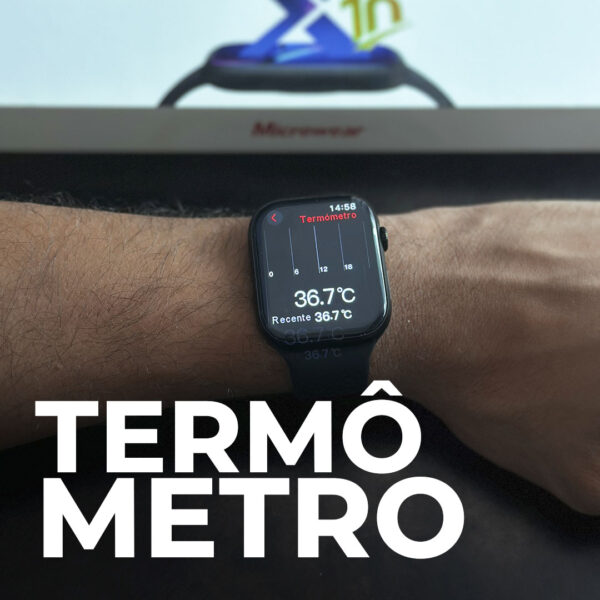 Smartwatch S10 Microwear chat GPT em Português Com Brinde