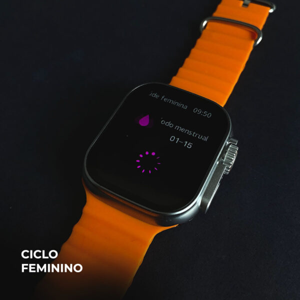 Smartwatch WS10-5 Ultra 2ºgeração kit 5 pulseiras