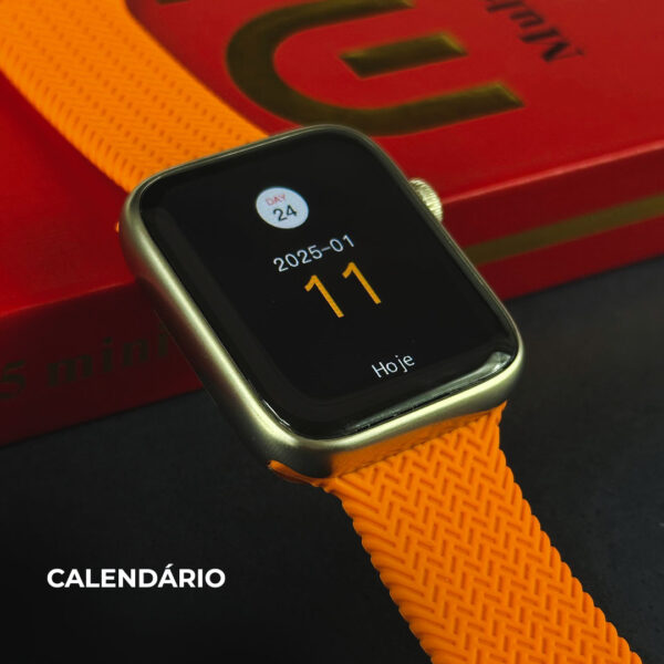 Smartwatch WS25 mini 42mm Com 4 Pulseiras