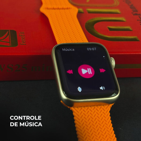 Smartwatch WS25 mini 42mm Com 4 Pulseiras