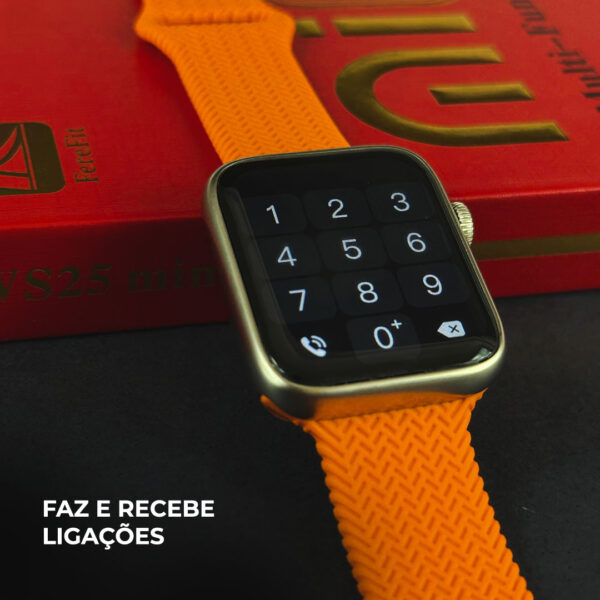 Smartwatch WS25 mini 42mm Com 4 Pulseiras