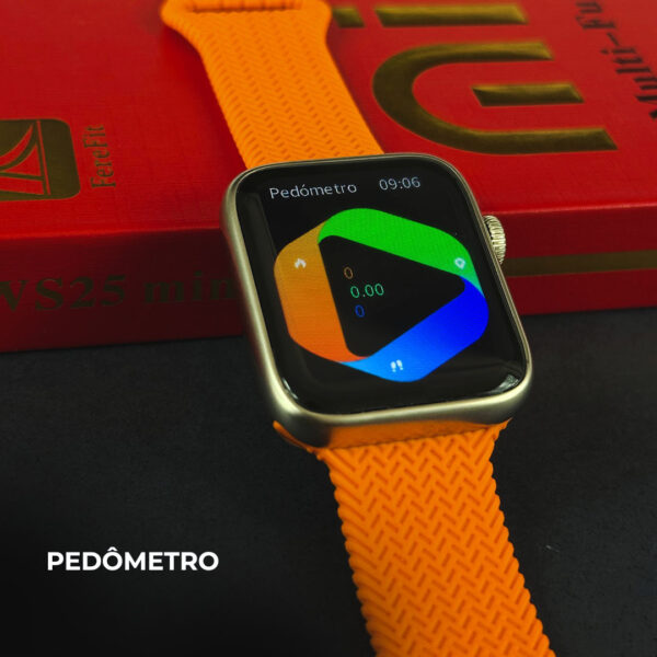 Smartwatch WS25 mini 42mm Com 4 Pulseiras