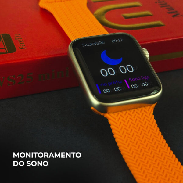 Smartwatch WS25 mini 42mm Com 4 Pulseiras