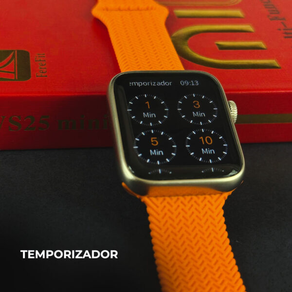 Smartwatch WS25 mini 42mm Com 4 Pulseiras