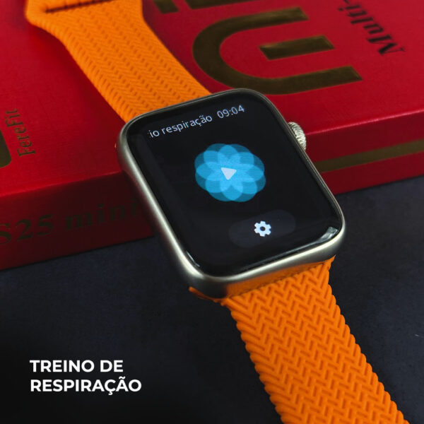 Smartwatch WS25 mini 42mm Com 4 Pulseiras