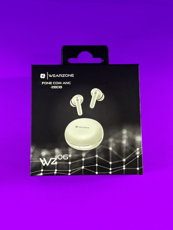 Fone Bluetooth TWS WZ06 Wearzone Original 7H de Bateria
