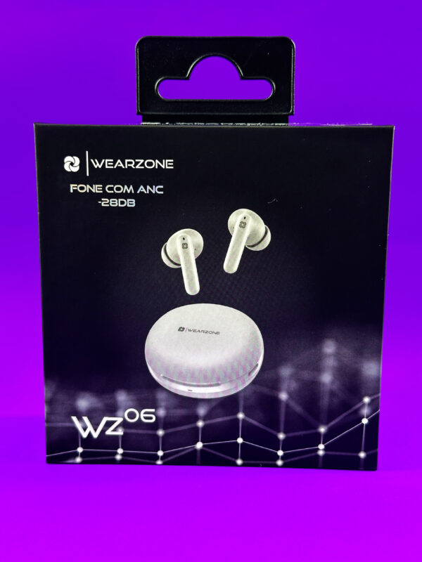 Fone Bluetooth TWS WZ06 Wearzone Original 7H de Bateria