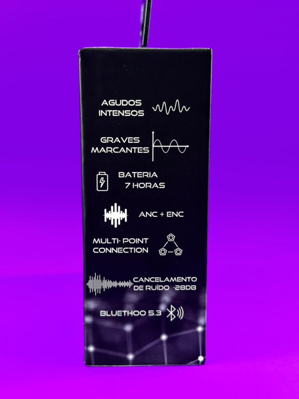 Fone Bluetooth TWS WZ06 Wearzone Original 7H de Bateria