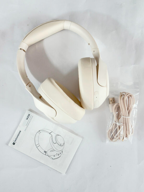 Headset WZ08 com Cancelamento de Ruído Profundo e até 60H de Bateria