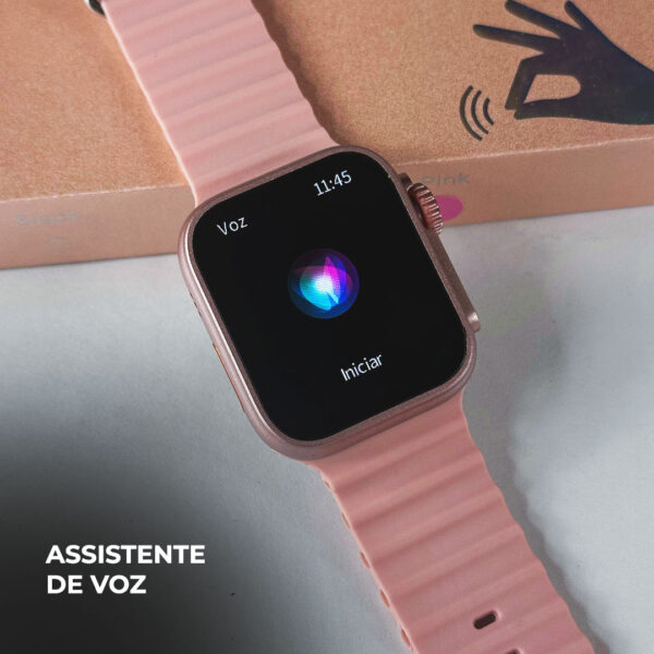 WS26 Ultra mini 44mm Com 4 pulseiras e Dual Touch