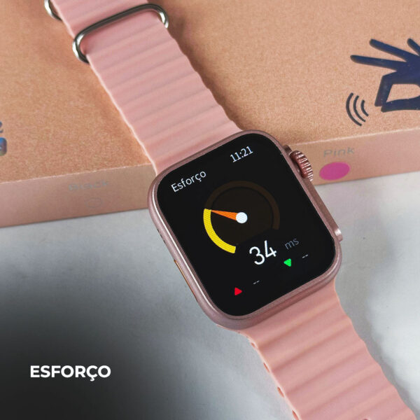 WS26 Ultra mini 44mm Com 4 pulseiras e Dual Touch