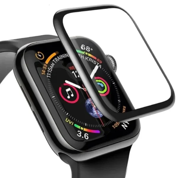 Película 3D Reforçada Com Borda Para Smartwatches