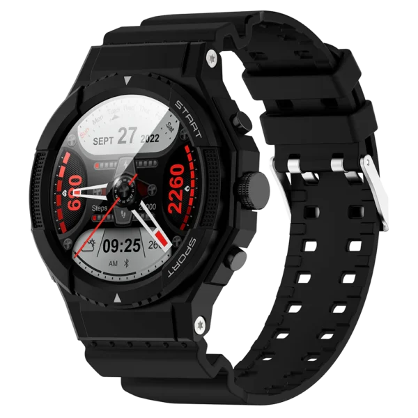 Fênix Wearzone Smartwatch 1ATM com GPS Integrado e 100 Modos Esporte