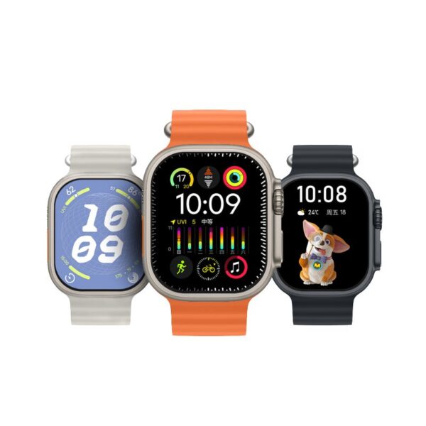 Smartwatch M9 Ultra Mini GSWEAR com Ilha Dinâmica, Série 9 e Chat GPT