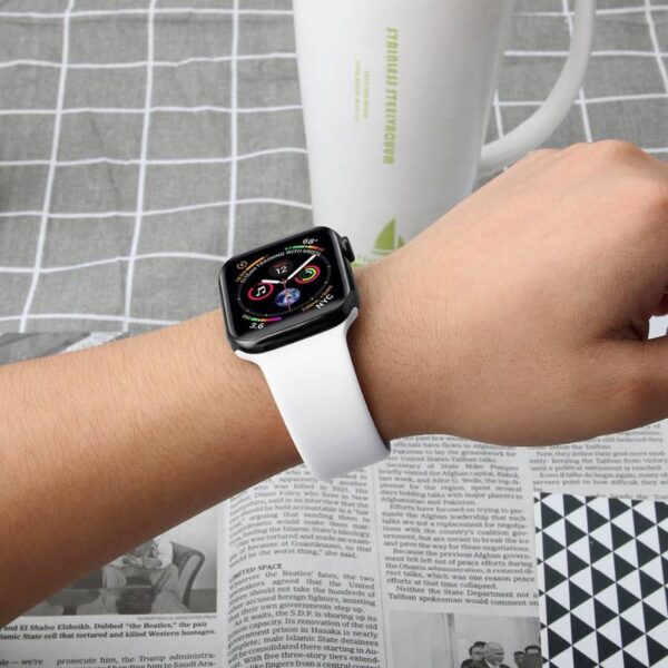 Pulseira de Silicone Para Smartwatch