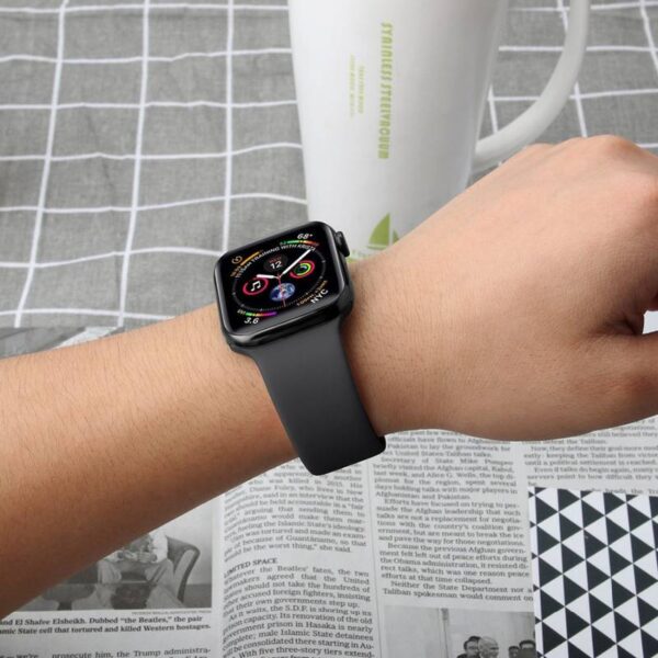 Pulseira de Silicone Para Smartwatch