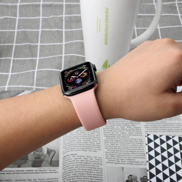 Pulseira de Silicone Para Smartwatch